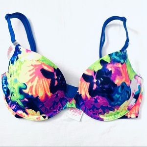 NWT! Victoria's Secret PINK T-shirt Demi Bra 32C